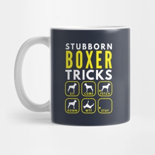 Stubborn Boxer Tricks - Dog Training Mug